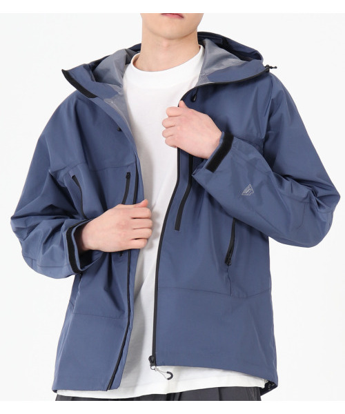 BUTTON SEOUL（ボタンソウル）の「[TEFLON] ナグランフードジャケット (ネイビー)（ナイロンジャケット・メンズ・その他・M/L/XL）」の7枚目の写真