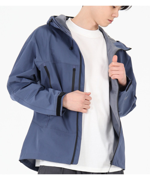 BUTTON SEOUL（ボタンソウル）の「[TEFLON] ナグランフードジャケット (ネイビー)（ナイロンジャケット・メンズ・その他・M/L/XL）」の8枚目の写真