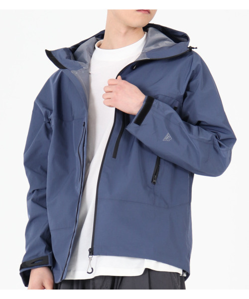 BUTTON SEOUL（ボタンソウル）の「[TEFLON] ナグランフードジャケット (ネイビー)（ナイロンジャケット・メンズ・その他・M/L/XL）」の9枚目の写真