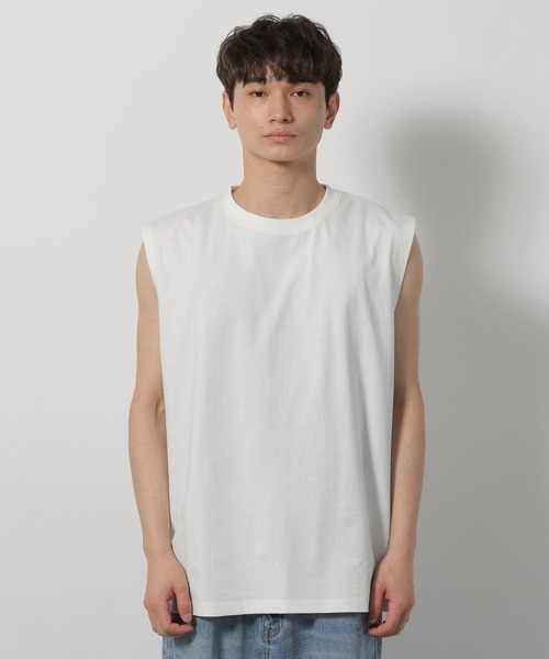 LAKOLE（ラコレ）の「ベーシックノースリーブ / 652943（タンクトップ・メンズ・ホワイト/ブラック・LARGE/MEDIUM/X-LARGE）」の5枚目の写真