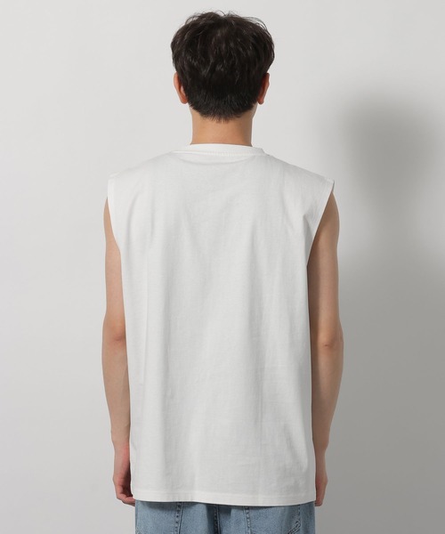 LAKOLE（ラコレ）の「ベーシックノースリーブ / 652943（タンクトップ・メンズ・ホワイト/ブラック・LARGE/MEDIUM/X-LARGE）」の7枚目の写真