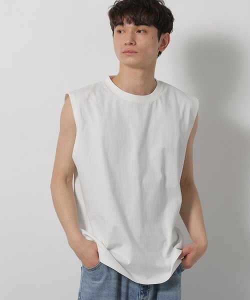 LAKOLE（ラコレ）の「ベーシックノースリーブ / 652943（タンクトップ・メンズ・ホワイト/ブラック・LARGE/MEDIUM/X-LARGE）」の15枚目の写真