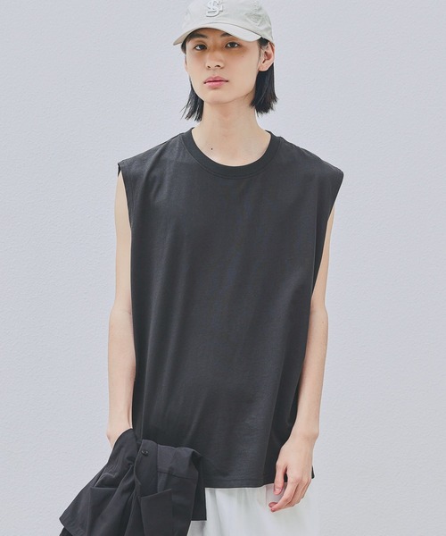 LAKOLE（ラコレ）の「ベーシックノースリーブ / 652943（タンクトップ・メンズ・ホワイト/ブラック・LARGE/MEDIUM/X-LARGE）」の14枚目の写真