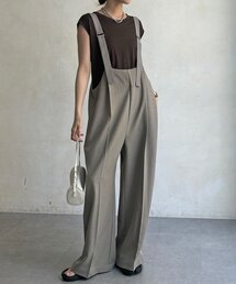 セール】【新色追加/WEB限定】ミドルオンスデニムサロペット（つなぎ