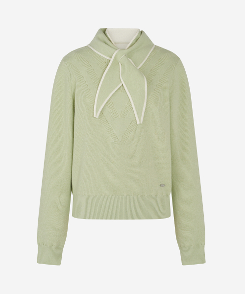 LORDLOAR(ロードロアル)の「マフラー プルオーバー 防風ニット L/KHAKI(ニット/セーター・レディース・その他・SMALL/MEDIUM/LARGE)」の4枚目の写真