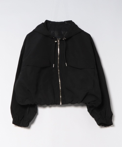 P.V.T(ピーブイティー)の「裾バルーンマウンテンパーカー(マウンテンパーカー・レディース・Black/カーキ/アイボリー・M)」の8枚目の写真