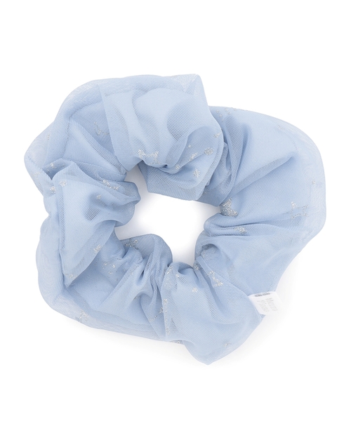 mezzo piano Junior(メゾピアノジュニア)の「音符シリーズチュールシュシュ(その他ヘアアクセサリー・キッズ・サックスブルー/オフホワイト/ネイビー・F)」の3枚目の写真