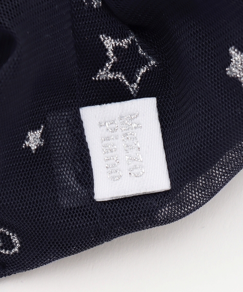 mezzo piano Junior(メゾピアノジュニア)の「音符シリーズチュールシュシュ(その他ヘアアクセサリー・キッズ・サックスブルー/オフホワイト/ネイビー・F)」の4枚目の写真