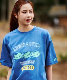 COBMASTER（コブマスター）の「COBMASTER コブマスター T C 度詰め天竺 ベーシックTEE《ハンモックベアー》（Tシャツ/カットソー）」