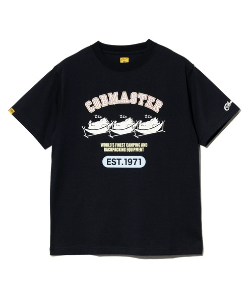 COBMASTER(コブマスター)の「COBMASTER/コブマスター T/C 度詰め天竺 ベーシックTEE《ハンモックベアー》(Tシャツ/カットソー・メンズ・ブラック/ダークグリーン/ブルー/オートミール・MEDIUM/LARGE/X-LARGE)」の12枚目の写真