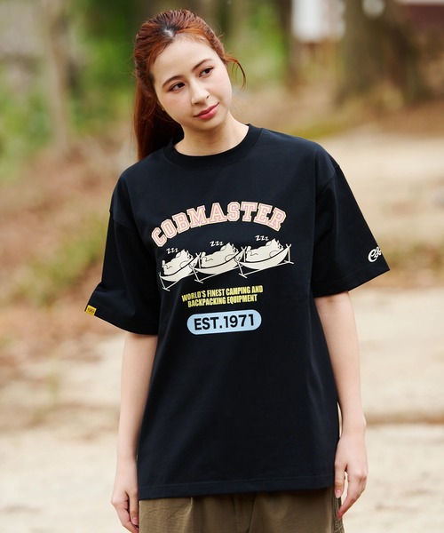 COBMASTER(コブマスター)の「COBMASTER/コブマスター T/C 度詰め天竺 ベーシックTEE《ハンモックベアー》(Tシャツ/カットソー・メンズ・ブラック/ダークグリーン/ブルー/オートミール・MEDIUM/LARGE/X-LARGE)」の14枚目の写真