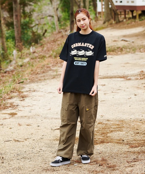 COBMASTER(コブマスター)の「COBMASTER/コブマスター T/C 度詰め天竺 ベーシックTEE《ハンモックベアー》(Tシャツ/カットソー・メンズ・ブラック/ダークグリーン/ブルー/オートミール・MEDIUM/LARGE/X-LARGE)」の17枚目の写真