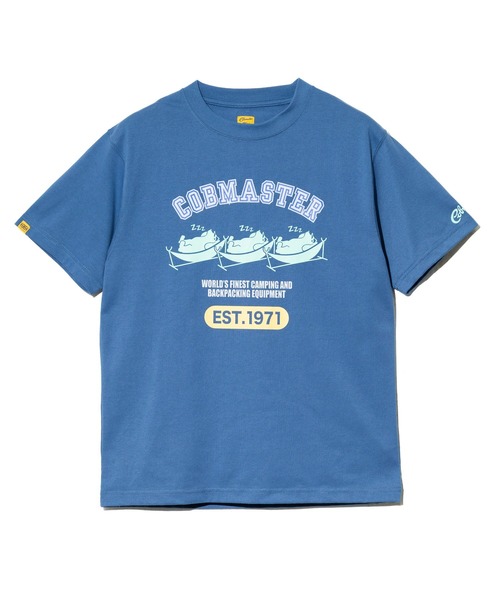 COBMASTER(コブマスター)の「COBMASTER/コブマスター T/C 度詰め天竺 ベーシックTEE《ハンモックベアー》(Tシャツ/カットソー・メンズ・ブラック/ダークグリーン/ブルー/オートミール・MEDIUM/LARGE/X-LARGE)」の19枚目の写真