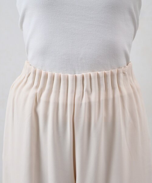 Jena espace merveilleux（ジェナ　エスパスメルヴェイユ）の「ジョーゼットキャタピラーパンツ（その他パンツ・レディース・ブラック/アイボリー/ベージュ・FREE）」の19枚目の写真