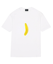 BORN SLIPPY（ボーンスリッピー）の「Banana Jelly T-shirt (White)（Tシャツ/カットソー）」