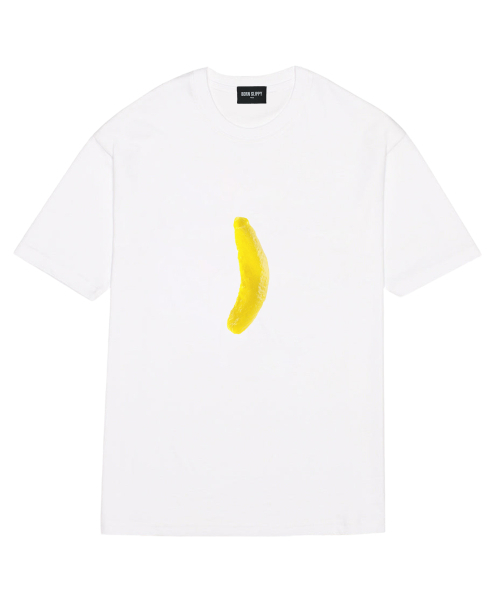 BORN SLIPPY(ボーンスリッピー)の「Banana Jelly T-shirt (White)(Tシャツ/カットソー・レディース・その他・FREE)」の1枚目の写真