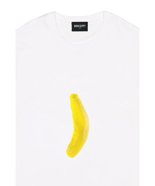 BORN SLIPPY(ボーンスリッピー)の「Banana Jelly T-shirt (White)(Tシャツ/カットソー・レディース・その他・FREE)」の3枚目の写真