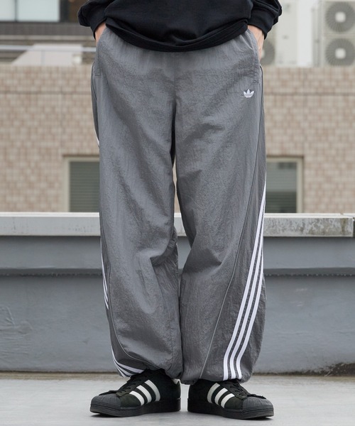adidas adileniumナイロンパンツ adidas/アディダス ADILENIUM シーズン 5 トラックパンツ ラインパンツ