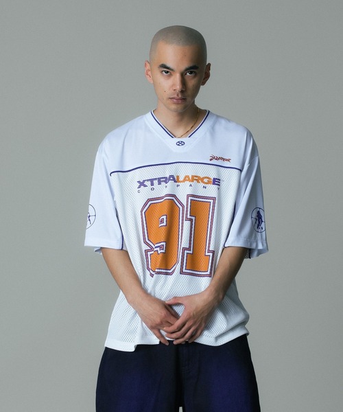 XTRA FOOTBALL JERSEY（Tシャツ/カットソー）｜XLARGE（エクストラ