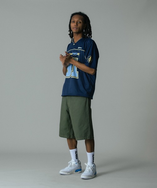 XLARGE（エクストララージ）の「XTRA FOOTBALL JERSEY（Tシャツ/カットソー・メンズ・ブラック/ネイビー/ホワイト・XL/L/M/S）」の10枚目の写真