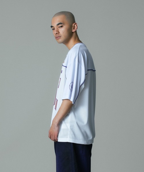 XLARGE（エクストララージ）の「XTRA FOOTBALL JERSEY（Tシャツ/カットソー・メンズ・ブラック/ネイビー/ホワイト・XL/L/M/S）」の8枚目の写真