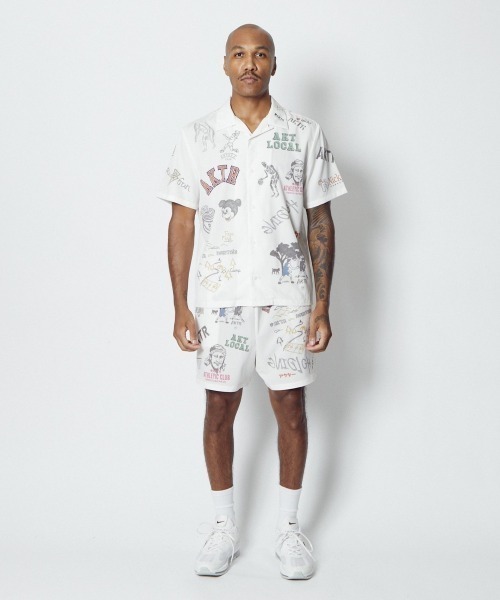 AKTR(アクター)の「AKTR MEMORIAL SHIRT(アクター メモリアルシャツ)(シャツ/ブラウス・メンズ・ベージュ系/ブラック系・XX-LARGE/X-LARGE/LARGE/MEDIUM)」の1枚目の写真
