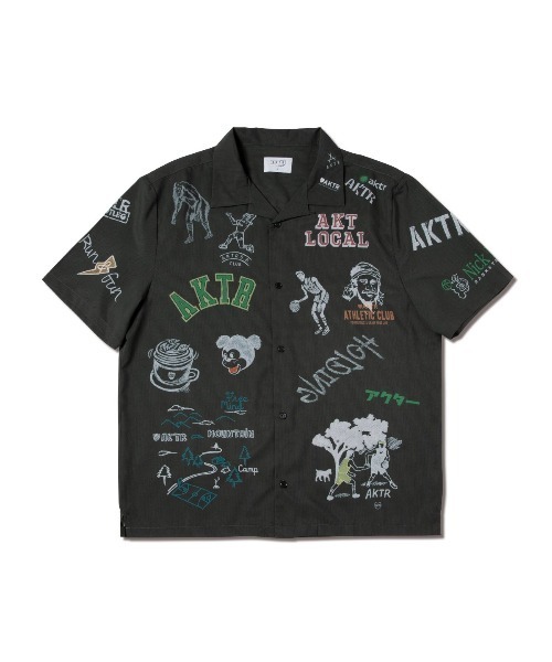 AKTR(アクター)の「AKTR MEMORIAL SHIRT(アクター メモリアルシャツ)(シャツ/ブラウス・メンズ・ベージュ系/ブラック系・XX-LARGE/X-LARGE/LARGE/MEDIUM)」の3枚目の写真