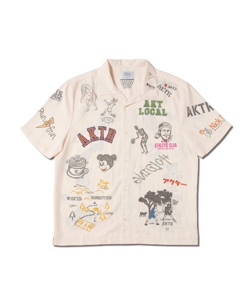 AKTR(アクター)の「AKTR MEMORIAL SHIRT(アクター メモリアルシャツ)(シャツ/ブラウス・メンズ・ベージュ系/ブラック系・XX-LARGE/X-LARGE/LARGE/MEDIUM)」の7枚目の写真