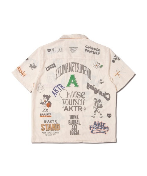 AKTR(アクター)の「AKTR MEMORIAL SHIRT(アクター メモリアルシャツ)(シャツ/ブラウス・メンズ・ベージュ系/ブラック系・XX-LARGE/X-LARGE/LARGE/MEDIUM)」の8枚目の写真