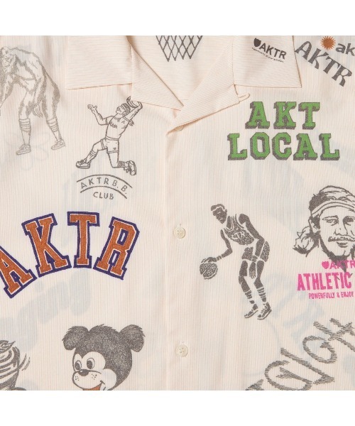 AKTR(アクター)の「AKTR MEMORIAL SHIRT(アクター メモリアルシャツ)(シャツ/ブラウス・メンズ・ベージュ系/ブラック系・XX-LARGE/X-LARGE/LARGE/MEDIUM)」の9枚目の写真