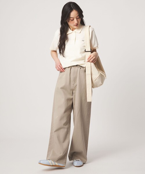 green label relaxing(グリーンレーベルリラクシング)の「【WEB限定】2WAY ラウンドショルダーバッグ / ユニセックス はっ水(ショルダーバッグ・レディース・ブラック/オフホワイト/ブラウン/オリーブ/ライトグレー・FREE)」の7枚目の写真