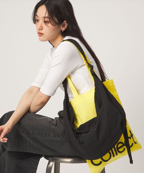 green label relaxing(グリーンレーベルリラクシング)の「【WEB限定】2WAY ラウンドショルダーバッグ / ユニセックス はっ水(ショルダーバッグ・レディース・ブラック/オフホワイト/ブラウン/オリーブ/ライトグレー・FREE)」の15枚目の写真