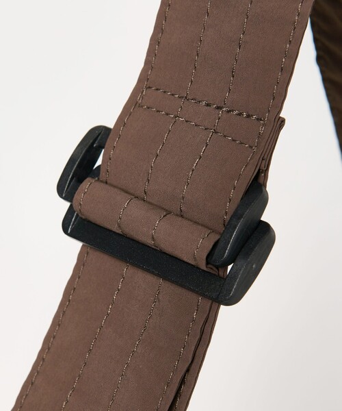 green label relaxing（グリーンレーベルリラクシング）の「【WEB限定】2WAY ラウンドショルダーバッグ / ユニセックス はっ水（ショルダーバッグ・レディース・ブラック/オフホワイト/ブラウン/オリーブ/ライトグレー・FREE）」の10枚目の写真