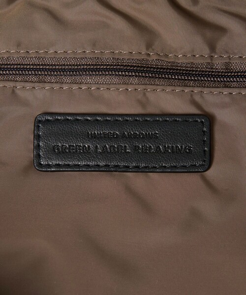 green label relaxing(グリーンレーベルリラクシング)の「【WEB限定】2WAY ラウンドショルダーバッグ / ユニセックス はっ水(ショルダーバッグ・レディース・ブラック/オフホワイト/ブラウン/オリーブ/ライトグレー・FREE)」の20枚目の写真