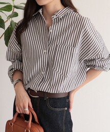 fredy emue | 汗染み軽減加工COTTONオーバーシャツ(シャツ/ブラウス)
