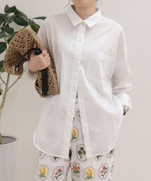 fredy emue | 汗染み軽減加工COTTONオーバーシャツ(シャツ/ブラウス)