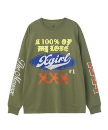 FADED MIX LOGO L/S TEE