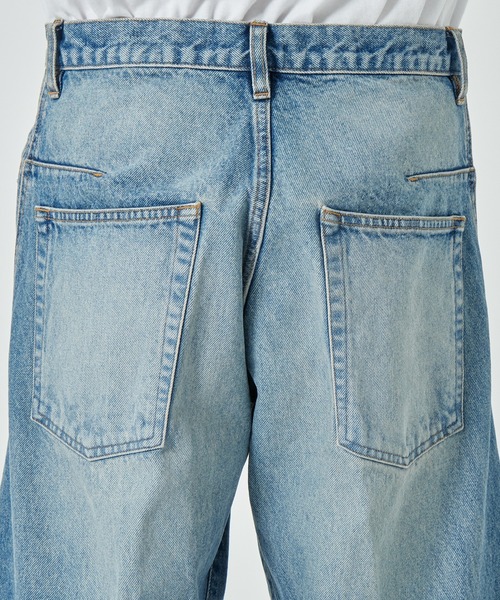 NVRFRGT(ネヴァーフォーゲット)の「【NVRFRGT】3D TWISTED WIDE LEG JEANS(デニムパンツ・メンズ・インディゴブルー・3/2/1)」の6枚目の写真