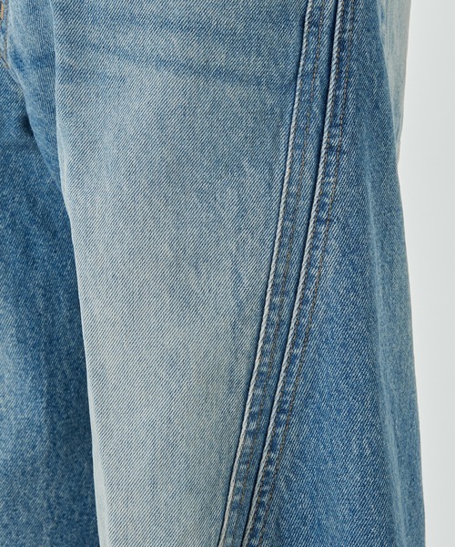 NVRFRGT(ネヴァーフォーゲット)の「【NVRFRGT】3D TWISTED WIDE LEG JEANS(デニムパンツ・メンズ・インディゴブルー・3/2/1)」の10枚目の写真