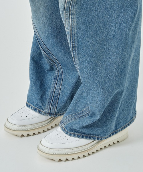 NVRFRGT(ネヴァーフォーゲット)の「【NVRFRGT】3D TWISTED WIDE LEG JEANS(デニムパンツ・メンズ・インディゴブルー・3/2/1)」の11枚目の写真