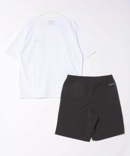 THOUSAND MILE（サウザンドマイル）の「【THOUSAND MILE】TM261NP00021 SHORT SLEEVE T-SHIRT & SHORT PANTS SET（Tシャツ/カットソー・メンズ・ダークブラウン・L/M）」の2枚目の写真