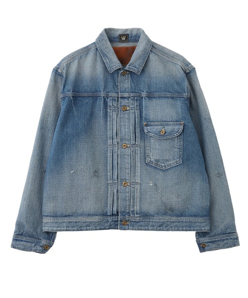 Lee(リー)の「Lee COWBOY JACKET LM1020-146(デニムジャケット・メンズ・ライトインディゴブルー・42)」の1枚目の写真