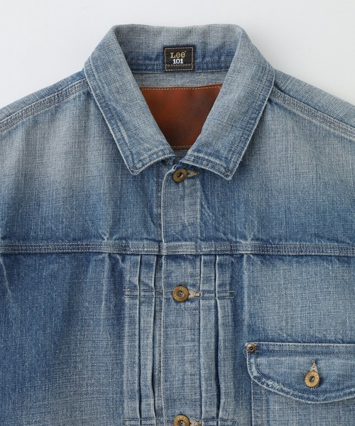 Lee(リー)の「Lee COWBOY JACKET LM1020-146(デニムジャケット・メンズ・ライトインディゴブルー・42)」の8枚目の写真