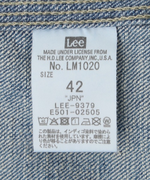 Lee(リー)の「Lee COWBOY JACKET LM1020-146(デニムジャケット・メンズ・ライトインディゴブルー・42)」の15枚目の写真