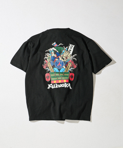 PARIS SAINT-GERMAIN(パリサンジェルマン)の「【 PSG x BEY】 FUKUOKA COLLAGETEE(Tシャツ/カットソー・メンズ・ホワイト/ブラック・MEDIUM/X-LARGE/LARGE)」の7枚目の写真