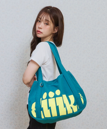 KIJIKO（キジコ）の「Ke907. Easy Slouchy Sweat Bag Teal Green（ショルダーバッグ）」