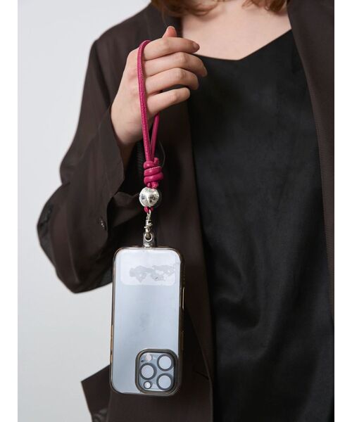 ELENDEEK（エレンディーク）の「マルチスマホレザーショルダー（スマホグッズ・レディース・ピンク/ライトグリーン/シルバー/ブラック/ブラウン・FREE）」の22枚目の写真