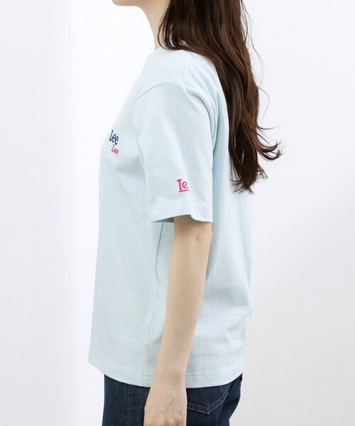 grove(グローブ)の「【Lee×grove別注カラーあり】MULTI LOGO H/S TEE(Tシャツ/カットソー・レディース・ホワイト系5/オフホワイト/サックスブルー/ネイビー・02/01)」の22枚目の写真