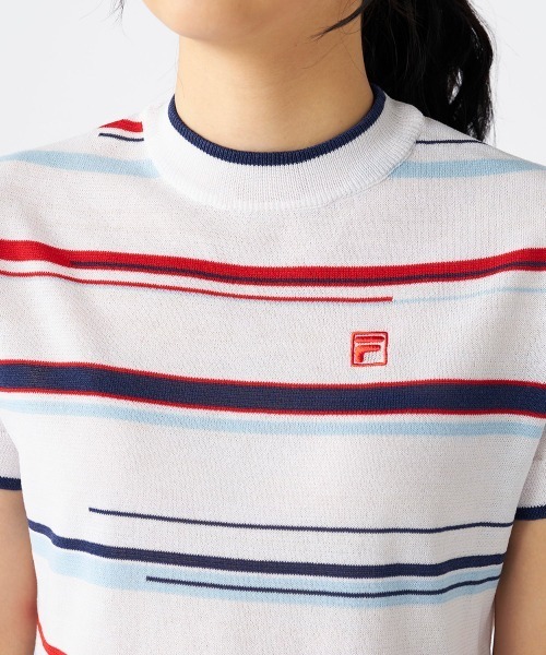 FILA GOLF（フィラゴルフ ）の「【FILA GOLF:フィラゴルフ】レディースニットワンピース　ゴルフ（ワンピース・レディース・ブルー/ライム/ネイビー・LARGE/MEDIUM/X-LARGE）」の17枚目の写真