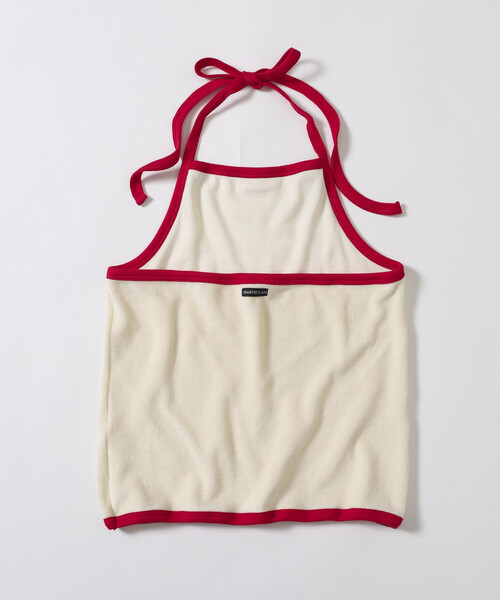 Firsthand（ファーストハンド）の「CHANTECLAIR × Firsthand/シャンテクレール 別注 Pile Holter Camisole Tops / パイル ホルターネック キャミソール トップ（キャミソール・レディース・ネイビー/オフホワイト・ONE SIZE）」の19枚目の写真